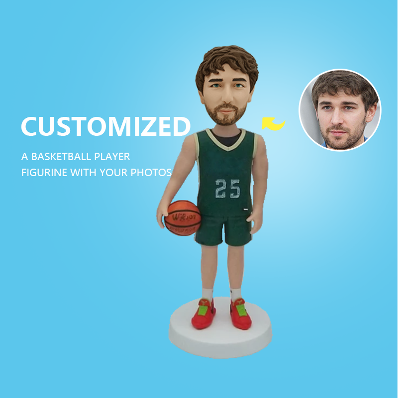 Customize A Basketball Player Figurine With Your Photos